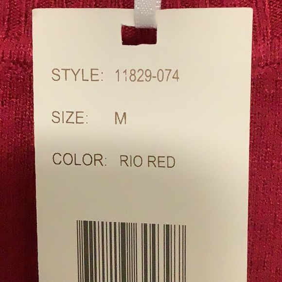 Vila Milano Red Long sleeve Sweater - Picture 7 of 9